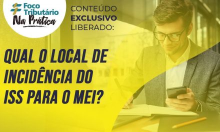 Qual o local de incidência do ISS para MEI?