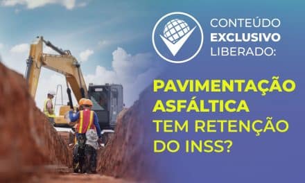 Pavimentação asfáltica tem retenção do INSS?