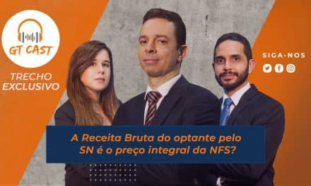 A Receita Bruta do optante pelo SN é o preço integral da NFS?